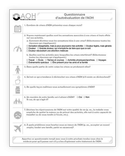 Self Assessment Questionnaire